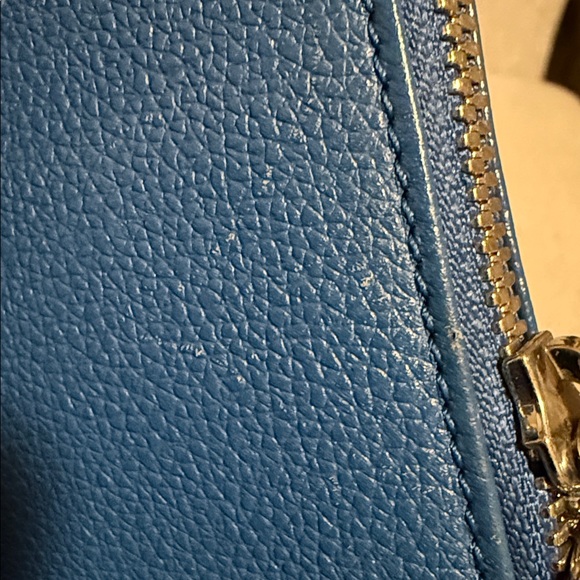 MCM Mini Blue Alma Leather Handbag - Picture 14 of 16